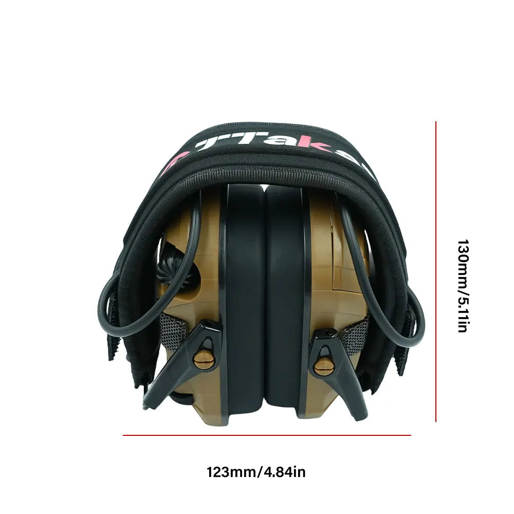 New Electronic Shooting Headset Headphones for Hearing Protection Ear Protect Noise Reduction Active Hunting Tactical Earmuff