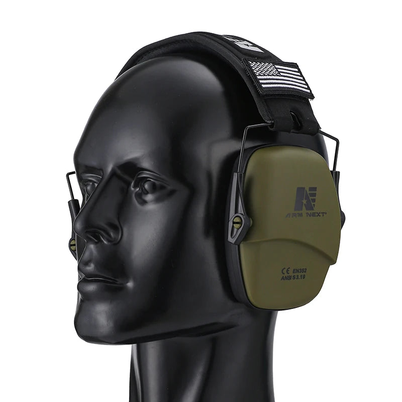 New Electronic Shooting Headset Headphones for Hearing Protection Ear Protect Noise Reduction Active Hunting Tactical Earmuff