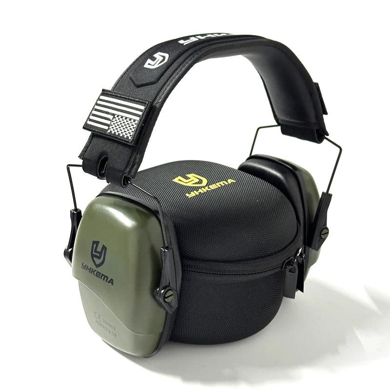 NEW Passive Shooting Tactical headset with Case Ear Protection Anti-noise Headset for Hunting Ear Defender Sound Amplification