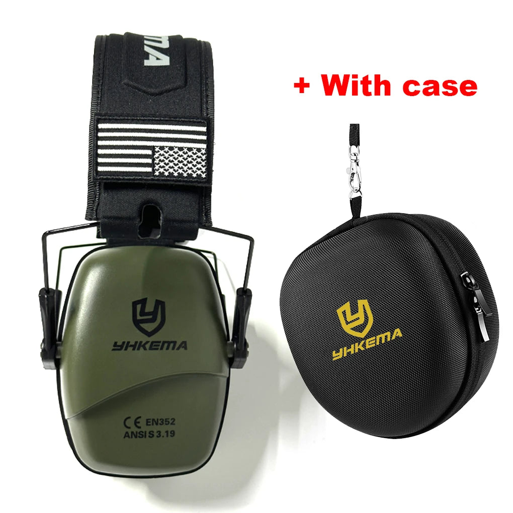 NEW Passive Shooting Tactical headset with Case Ear Protection Anti-noise Headset for Hunting Ear Defender Sound Amplification