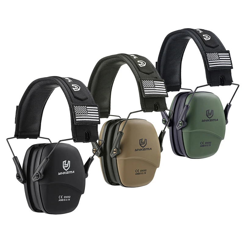 NEW Passive Shooting Tactical headset with Case Ear Protection Anti-noise Headset for Hunting Ear Defender Sound Amplification