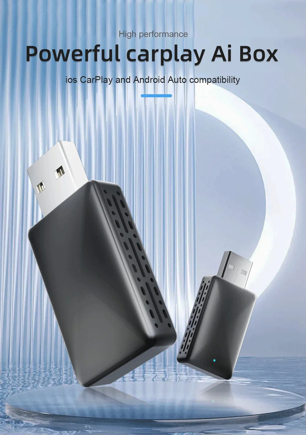 Carplay Android Auto Wireless Adapter Car Intelligent Systems Tools Cars Accessories Wired To Wireless Carplay Wireless Adapter