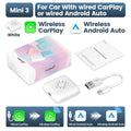 CarlinKit 5.0 Mini Ultra Wireless Adapter Wireless CarPlay Android Auto For OEM Car Plug and Play WiFi Bluetooth Auto Connection