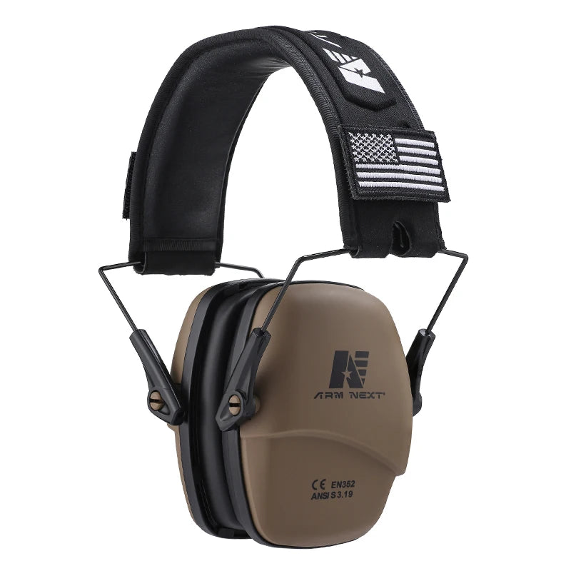New Electronic Shooting Headset Headphones for Hearing Protection Ear Protect Noise Reduction Active Hunting Tactical Earmuff